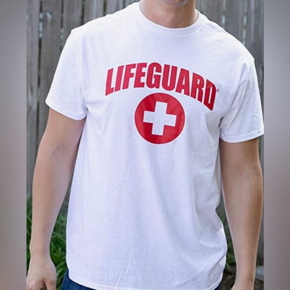 Unisex Lifeguard Tee Shirt. NWT. Size Large. Great for summer! Pool ready!